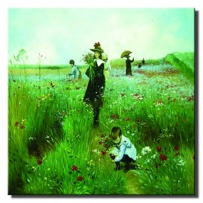 Tranh in Canvas sơn dầu